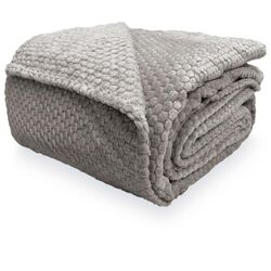 Cobertor Queen Comfort Colmeia Cinza