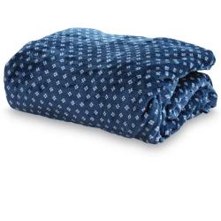 imagem de Cobertor Queen Flannel Loft Estampado Trevo - Camesa