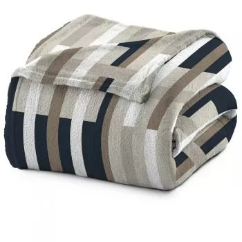 imagem de Cobertor Queen Loft Estampado Gradi - Camesa