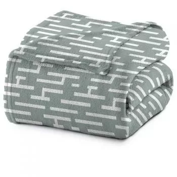 imagem de Cobertor Queen Loft Estampado Tetris - Camesa