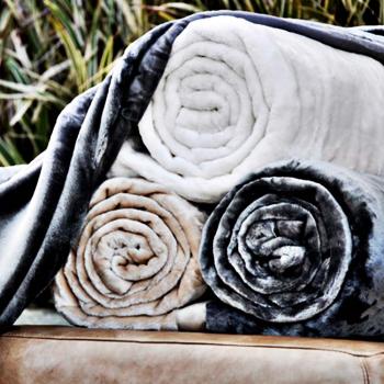 imagem de Cobertor Queen Microfibra Raschel - Domani