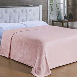 Cobertor Queen Toque de Seda NC Liso Vinho