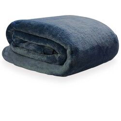 Cobertor Solteiro Neo Velour 300g Marinho