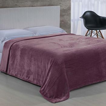 imagem de Cobertor Solteiro Toque de Seda NC Liso - Niazitex