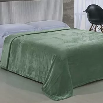 imagem de Cobertor Solteiro Toque de Seda NC Liso - Niazitex