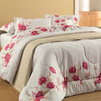 imagem de Colcha Casal 180 Fios Iris - Karsten