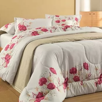 imagem de Colcha Casal 180 Fios Iris - Karsten