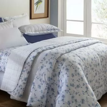 imagem de Colcha Casal 200 Fios Azuri - Kacyumara