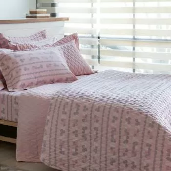 imagem de Colcha Casal 200 Fios Bilbao - Naturalle Fashion