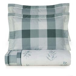Colcha Casal 200 Fios Lacerda Estampada