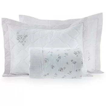 imagem de Colcha Casal 200 Fios Liry - Kacyumara