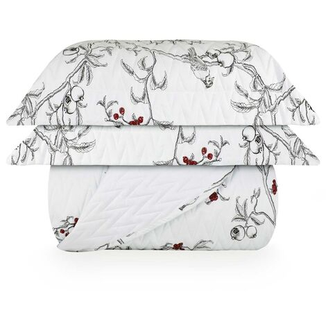 imagem do produto Colcha Casal 200 Fios Romã - Naturalle Fashion