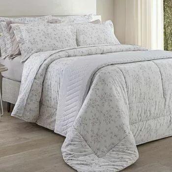 imagem de Colcha Casal 200 Fios Vintage Lilith - Casa K