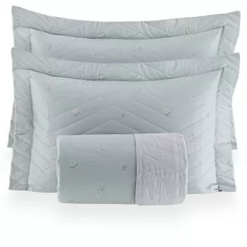 imagem de Colcha Casal 200 Fios Vintage Megui - Kacyumara