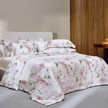 imagem de Colcha Casal 200 Fios Wisteria - Trussardi