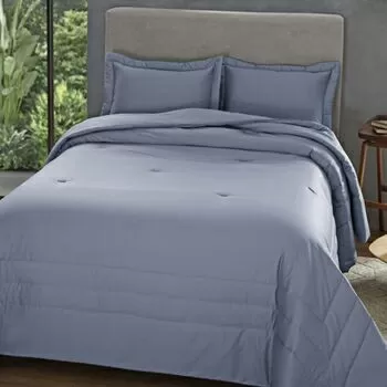 imagem de Colcha Casal 300 Fios Confort Montez - Casa K