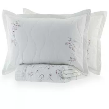 imagem de Colcha Casal 300 Fios Fiance - Kacyumara