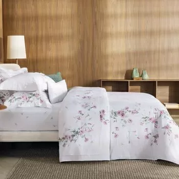 imagem de Colcha Casal 300 Fios Petunia - Trussardi