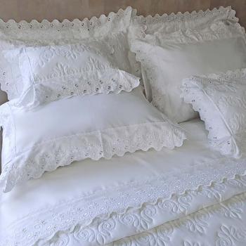 imagem de Colcha Casal com almofada 300 Fios Camille - Marken Fassi