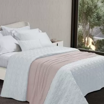 imagem de Colcha Casal com Almofada 300 Fios Constantine - Marken Fassi