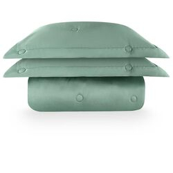 Colcha Casal com Almofada 300 Fios Milos Verde