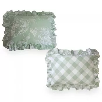 imagem de Colcha Casal com Almofadas 300 Fios Botanikos - Marken Fassi