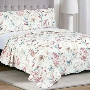 imagem de Colcha Casal Garden Cobre - Camesa