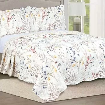 imagem de Colcha Casal Garden Lavanda - Camesa