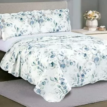 imagem de Colcha Casal Garden Oliva - Camesa