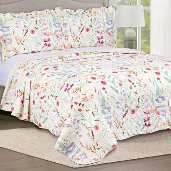 imagem de Colcha Casal Garden P�ssego - Camesa