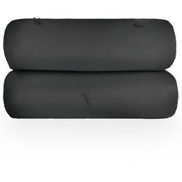 Colcha Casal Veludo Royal Preta