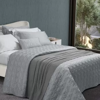 imagem de Colcha Extra Queen com Almofada 300 Fios Constantine - Marken Fassi