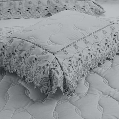 imagem do produto Colcha Extra Queen com Almofada 300 Fios P�tala - Marken Fassi