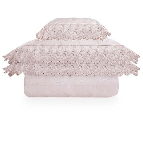 imagem do produto Colcha Extra Queen com Almofada 300 Fios P�tala - Marken Fassi