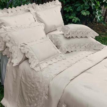 imagem de Colcha Extra Queen com Almofada 400 Fios Diamante - Marken Fassi