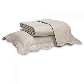 Colcha King 220 Fios Mykonos Kaki