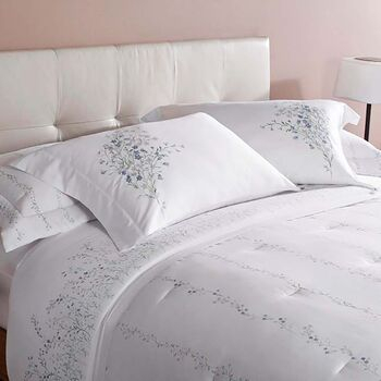 imagem de Colcha King 270 Fios Blue Daisy - Buddemeyer