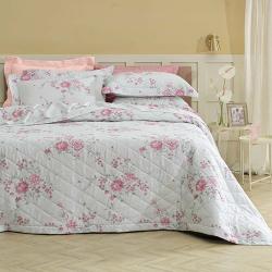 Colcha King 270 Fios Vivian Estampado Claro