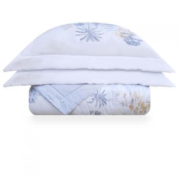 Colcha King 300 Fios Arvoredo Estampada Estampada