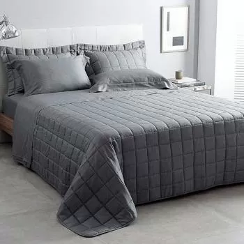 imagem de Colcha King 300 Fios Damask Stripes - Buddemeyer