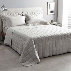Colcha King 300 Fios Damask Stripes Bege/15