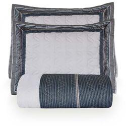 Colcha King 300 Fios Hazel Cinza