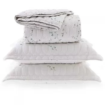 imagem de Colcha King 300 Fios Lázio Alena - Casa K