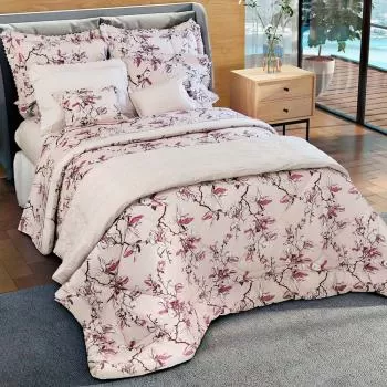 imagem de Colcha King com Almofadas 200 Fios Dijon - Marken Fassi