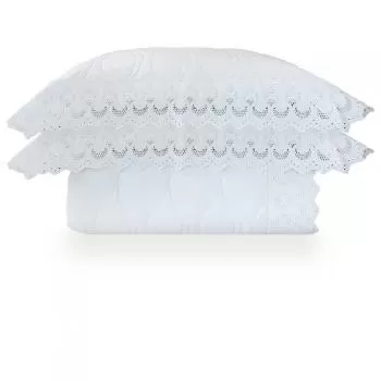 imagem de Colcha King com Almofadas 300 Fios Infinito - Marken Fassi