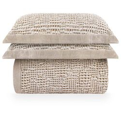 Colcha King Jacquard Linen Viseu Natural