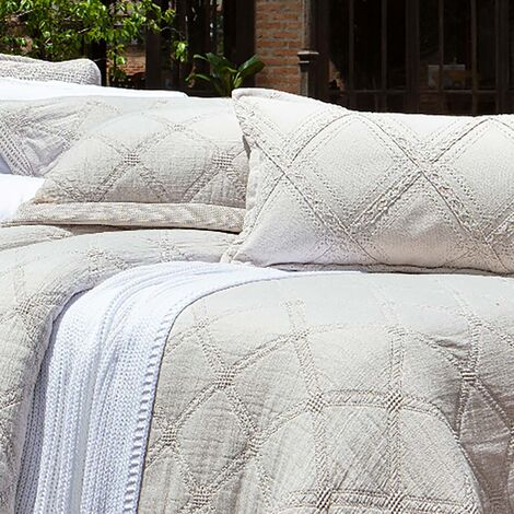 imagem do produto Colcha King Jacquard Monserrate - Naturalle Fashion