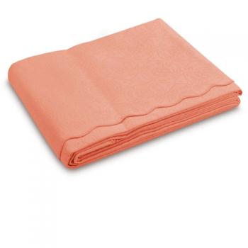 Colcha Piquet King Capela Laranja