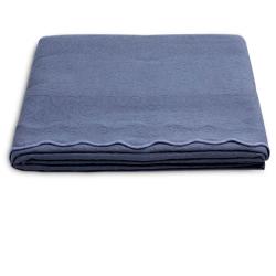 Colcha Piquet Queen Capela Indigo