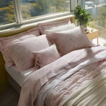 imagem de Colcha Queen 200 Fios Jardim Suave - Marken Fassi